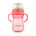 Canpol babies Hrneček se silikonovým pítkem FirstCup 250ml růžový