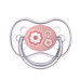 Canpol babies Dudlík 6-18m silikonový třešinka NEWBORN BABY