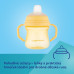 Canpol babies Hrneček se silikonovým pítkem FirstCup 250ml růžový