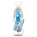 Canpol babies Antikoliková širokohrdlá lahev EXOTIC ANIMALS 240ml růžová