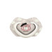 Canpol babies Set symetrických silikonových dudlíků Light touch 6-18m BONJOUR PARIS růžový