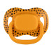 Canpol babies Set symetrických silikonových dudlíků BabiesBoo 18m+ 2ks oranžový