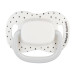 Canpol babies Set symetrických silikonových dudlíků BabiesBoo 18m+ 2ks bílý