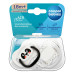 Canpol babies Set symetrických silikonových dudlíků BabiesBoo 18m+ 2ks bílý