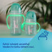 Canpol babies Tréninkový hrneček se svítícími úchyty EXOTIC ANIMALS 120ml modrý