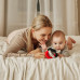 Canpol babies Kontrastní míček s chrastítkem SENSORY