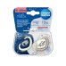 Canpol babies Set symetrických silikonových dudlíků Light touch 6-18m SLEEPY KOALA modrý