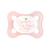 Canpol babies Set symetrických silikonových MINI dudlíků 0-2m SLEEPY KOALA růžový