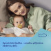 Canpol babies Set symetrických silikonových dudlíků BabiesBoo 18m+ 2ks oranžový