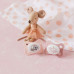 Canpol babies Set symetrických silikonových MINI dudlíků 0-2m SLEEPY KOALA růžový