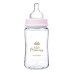 Canpol babies Lahev se širokým hrdlem ROYAL BABY 240ml růžová