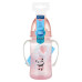 Canpol babies Tréninkový hrneček se svítícími úchyty EXOTIC ANIMALS 240ml růžový