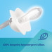 Canpol babies Dudlík silikonový symetrický Light touch GOOSE 0-6m 2ks