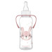 Canpol babies Lahev úzkohrdlá s úchyty CUTE ANIMALS 250ml zajíc