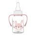 Canpol babies Lahev úzkohrdlá s úchyty CUTE ANIMALS 120ml zajíc