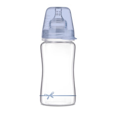 LOVI lahev skleněná 250ml BABY SHOWER kluk