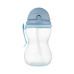 Canpol babies Lahev sportovní se slámkou 370ml modrá
