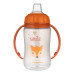 Canpol babies Hrneček tréninkový CUTE ANIMALS se silikonovým pítkem 320ml liška