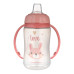 Canpol babies Hrneček tréninkový CUTE ANIMALS se silikonovým pítkem 320ml zajíc