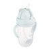 Canpol babies Hrneček nevylévací se slámkou a závažím 270ml zelený