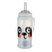 Canpol babies Lahev nevylévací sportovní se slámkou a závažím BabiesBoo 350ml panda