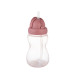 Canpol babies Láhev sportovní se slámkou 270ml růžová