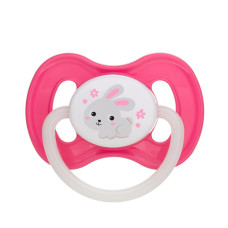 Canpol babies Dudlík kaučukový třešinka BUNNY&COMPANY 0-6m 1ks růžový