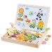 2Kids Toys Magnetická tabulka Farma 102 dílků
