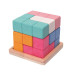 Adam Toys Dřevěná kostka TETRIS