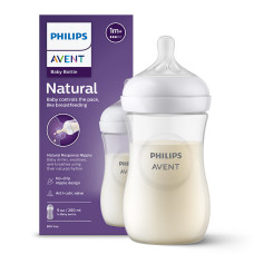 Antikoliková lahev pro miminka, Natural Response Kojenecká láhev, 260 ml, 1m+