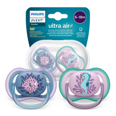 AVENT Philips AVENT Ultra Air obrázek 6–18 m dívka (moře), 2 ks