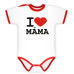 Baby Dejna Body kr. rukáv I love Máma, vel. 86