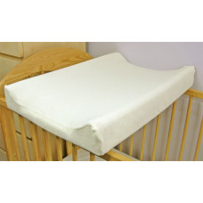 Baby Nellys Jersey potah na přebalovací podložku, 60cm x 80cm  - ecru