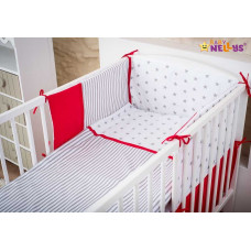 Baby Nellys Mantinel s povlečením Stars be Love  č. 10