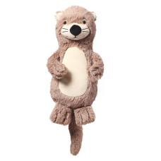 BabyOno Plyšová hračka s chrastítkem Otter Maggie Vydra, béžovo-hnědá