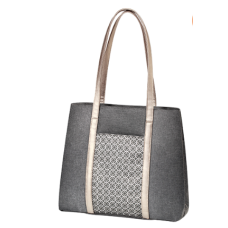 BabyOno Taška ke kočárku Basic So Dynamic - Ornament grafit/zlatá