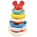 Barevná kroužková věž Disney Baby - Mickey Mouse