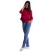 Be MaaMaa Těhotenské kalhoty - světlý jeans, vel. XL