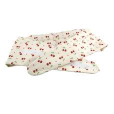 Bederní nahřívací pás s třešňovými pecičkami, termofor - Cherry life, ecru