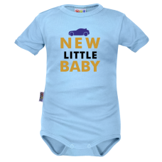 Body krátký rukáv Dejna New little Baby - Boy, modré, vel. 68