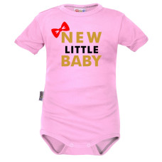 Body krátký rukáv Dejna New little Baby - Girl, růžové, vel. 80