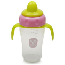 Cangoroo Tréninkový hrneček  s tvrdým pítkem - růžový, 270 ml