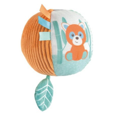 CHICCO My Sweet Doudou senzorický míček Panda a Chameleon, chrastítko se zrcátkem