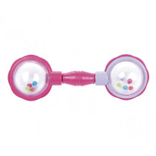 Chrastítko Činka růžová, 15cm– Canpol Babies
