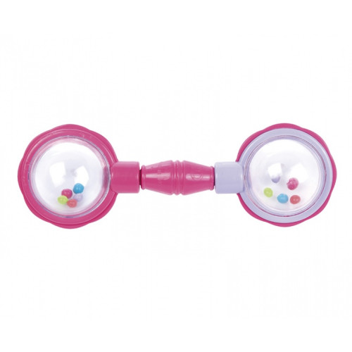 Chrastítko Činka růžová, 15cm– Canpol Babies Chrastítko Činka růžová, 15cm– Canpol Babies