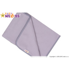 Dětská deka/dečka polar 75x100cm, Feel Baby Nellys - šedá
