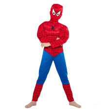 Dětský kostým Svalnatý Spiderman 98-110- S