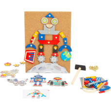 Dřevěná zatloukačka hra, Roboti