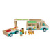 Dřevěnný autokaravan s přívěsem a příslušenstvím, Adam Toys