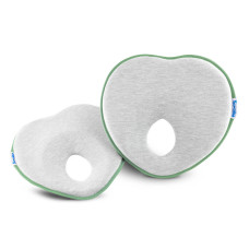 Ergonomický, tvarující polštářek pro miminko BASIC - mátová
